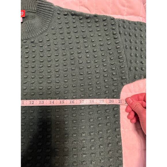 Lego Target Collab Crewneck Pullover Sweater Adult Size Large Green Textured - Picture 5 of 6